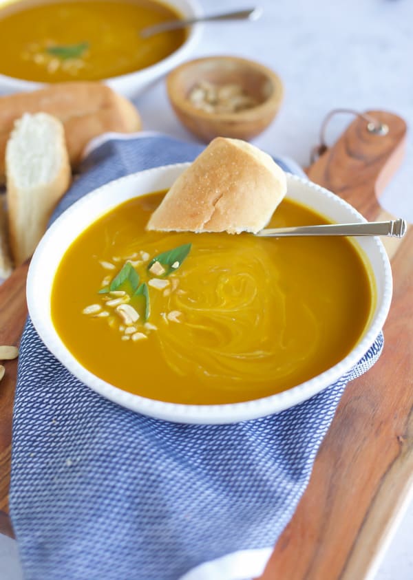 instant pot curried pumpkin soup, instant pot pumpkin curry soup