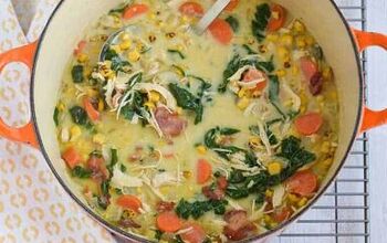 Creamy Chicken and Corn Soup With Bacon