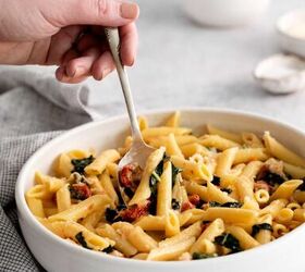 penne with sun dried tomatoes and tuscan kale eat mediterranean food
