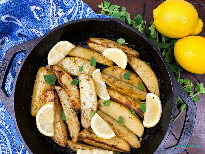 authentic greek lemon potatoes recipe eat mediterranean food