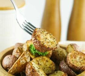 Easy Air Fryer Roasted Baby Potatoes - Eat Mediterranean Food