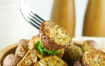 Easy Air Fryer Roasted Baby Potatoes - Eat Mediterranean Food