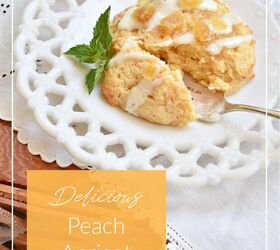 Delicious Peach Apricot Scones