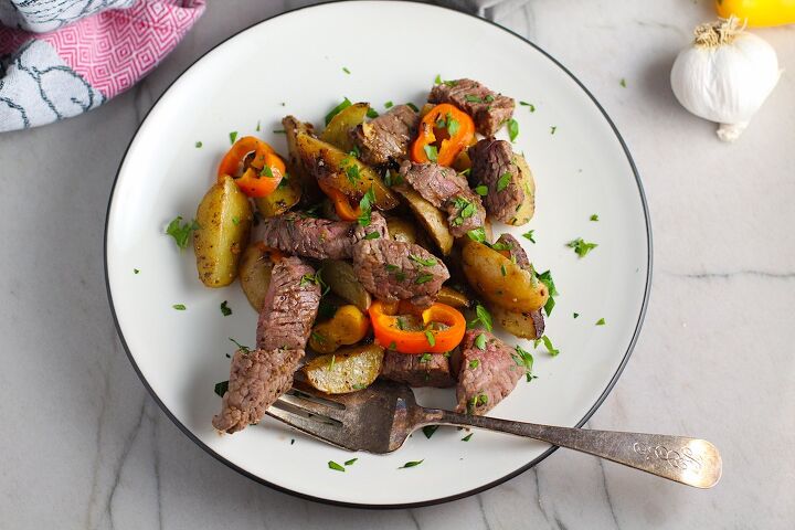 mouthwatering potato and steak bites recipe