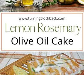 Lemon and Rosemary Olive Oil Cake | Foodtalk