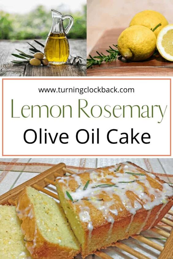 Lemon Rosemary Olive Oil Cake Recipe