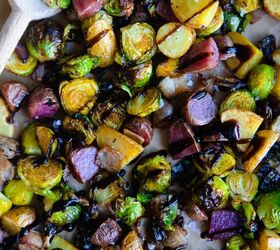 Brussel Sprouts With Bacon And Balsamic | Foodtalk