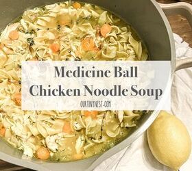 medicine ball chicken noodle soup, Medicine Ball Chicken Noodle Soup