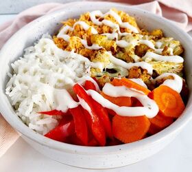 <b>Our dinner suggestion:</b> Buffalo chicken rice bowl