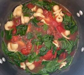 easy tortellini spinach soup