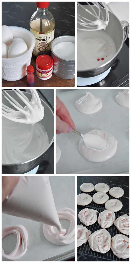 meringue shells with hot fudge sauce, Meringue shells how to