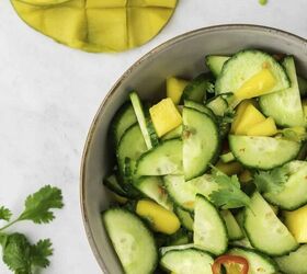 Fresh Mango Cucumber Salad Recipe
