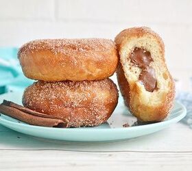 Baked Nutella Filled Donuts