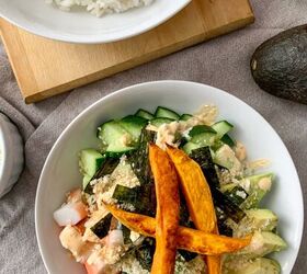 California Roll in a Bowl (Sushi Bowl)