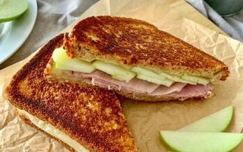 Grilled Ham and Cheese With Apple
