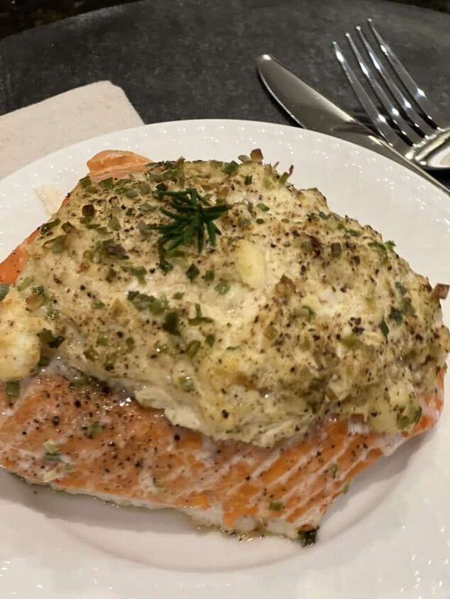 how to make delicious crab stuffed salmon, How to Make Delicious Crab Stuffed Salmon