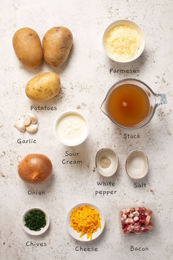 potato soup recipe easy creamy oh so tasty, Potato Soup Recipe ingredients