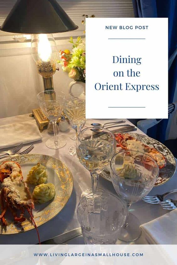 dining on the orient express