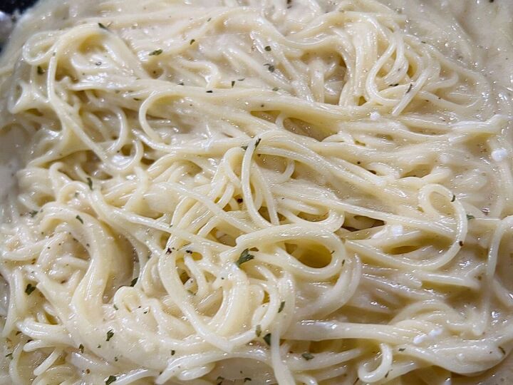 garlic parmesan pasta