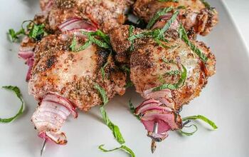 Za'atar Grilled Chicken Thighs