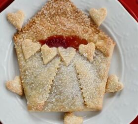strawberry filled love letter pies