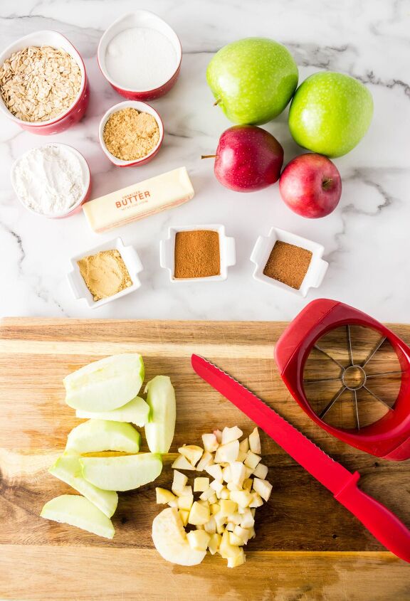 how to make the best apple crisp in an air fryer, Air Fryer Apple Crisp