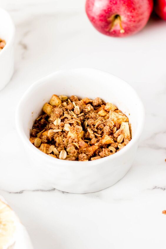 how to make the best apple crisp in an air fryer, Air Fryer Apple Crisp