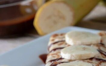 Weight Watchers Chocolate Banana Crepes