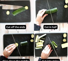 air fryer zucchini fries, Picture steps of how to make recipe