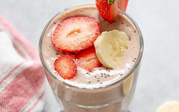 Strawberry Banana Peanut Butter Smoothie