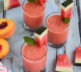 Watermelon Peach Smoothie