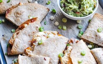 Sheet Pan Chicken Quesadillas