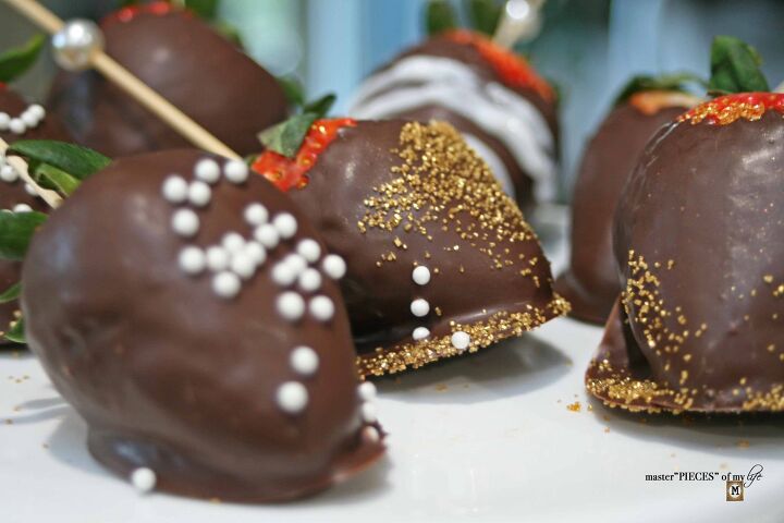 the best easiest way to make chocolate covered strawberries, chocolate covered strawberries