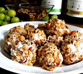 Grape and Goat Cheese Ball