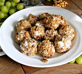 grape and goat cheese ball appetizer