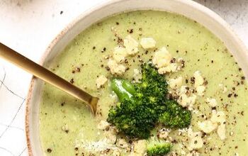 Broccoli and Stilton Soup (5-ingredient Recipe)