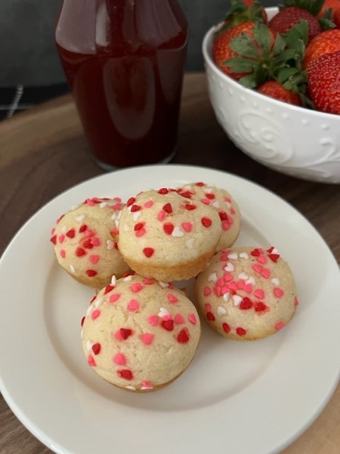 valentine s day mini pancakes
