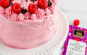 Raspberry Chocolate Layer Cake for Two