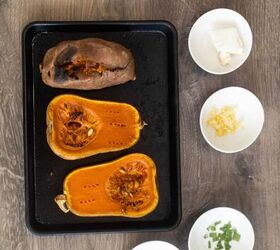the perfect mashed butternut squash sweet potato