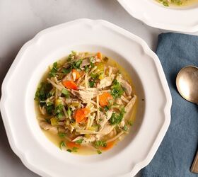 <b>Our dinner suggestion:</b> Chicken noodle soup