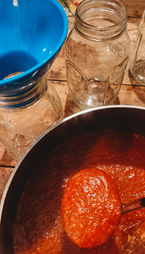 canning homemade marinara sauce