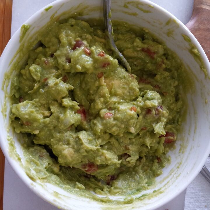 our families version of guacamole
