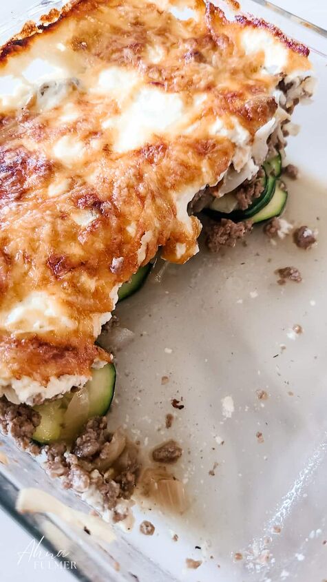 low carb beef zucchini au gratin, This delicious gluten free low carb beef zucchini au gratin recipe is packed with nutrient dense ingredients smothered in cheesy goodness