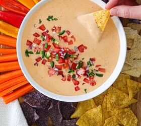healthy queso dip low carb keto gluten free, Skinny Queso Dip
