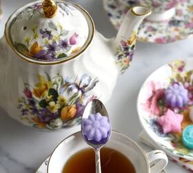 How to Make Easy Flower-Shaped Sugar Cubes for a Tea Party – Home is Where  the Boat Is