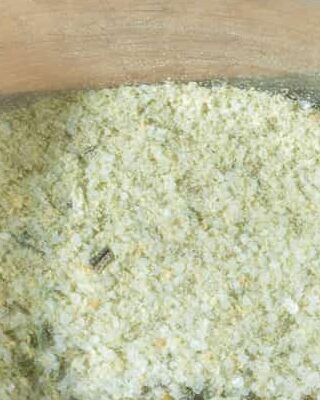 how to make herbed salt, jalapeno salt in a food processor