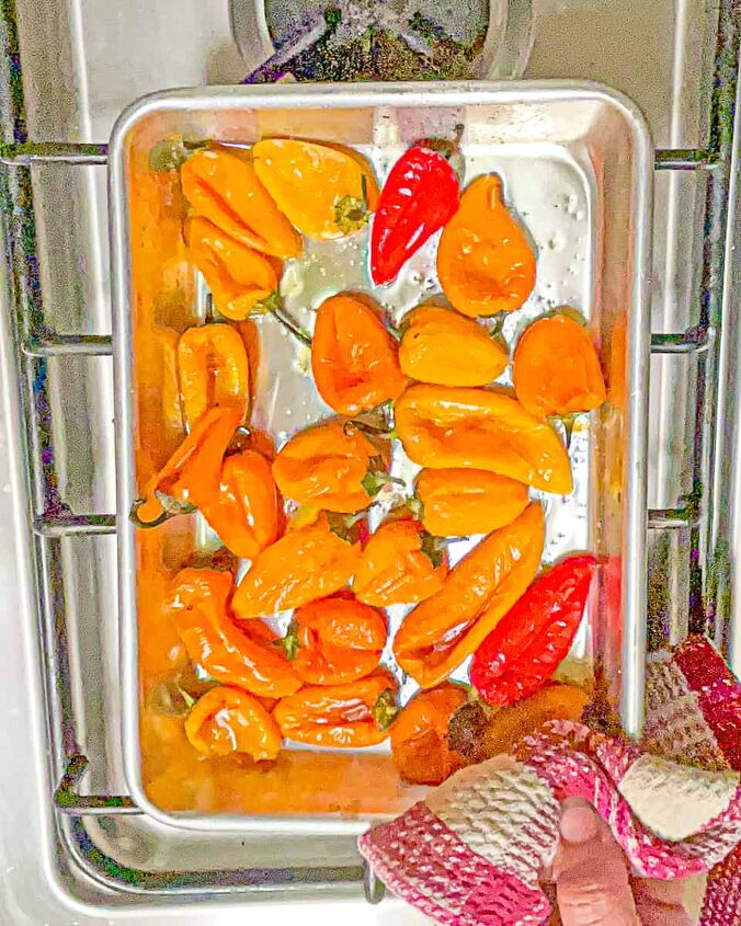 sweet roasted mini peppers