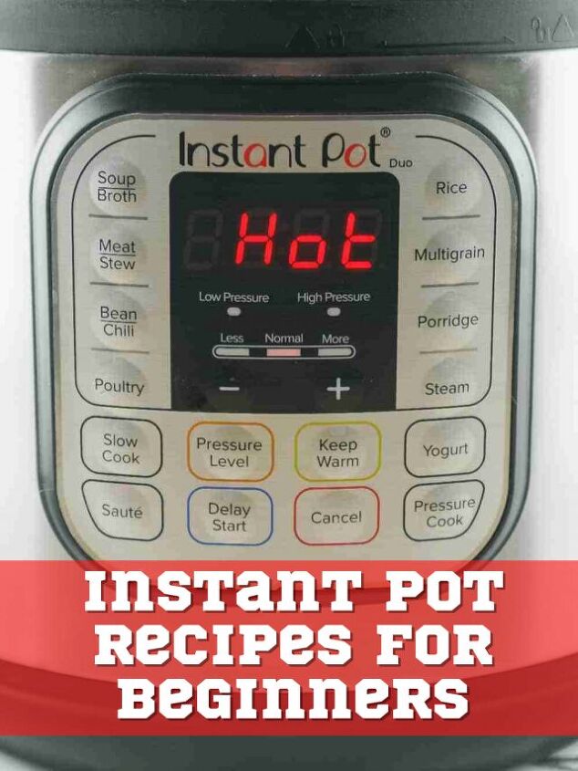 how to make buffalo instant pot chicken wings, Instant Pot Recipes for Beginners