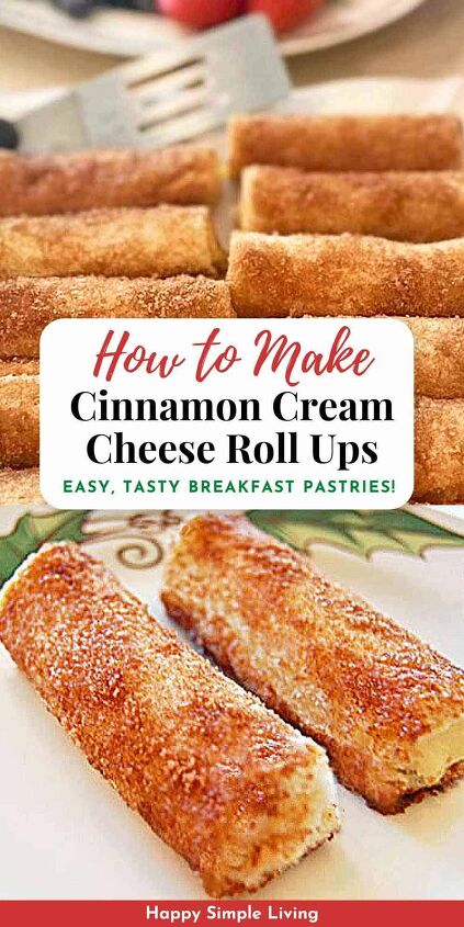 cinnamon cream cheese roll ups, Cinnamon Cream Cheese Roll Ups shown on a serving platter and as an individual serving on a plate