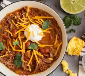 <b>Our dinner suggestion:</b> Easy slow cooker shredded beef chili